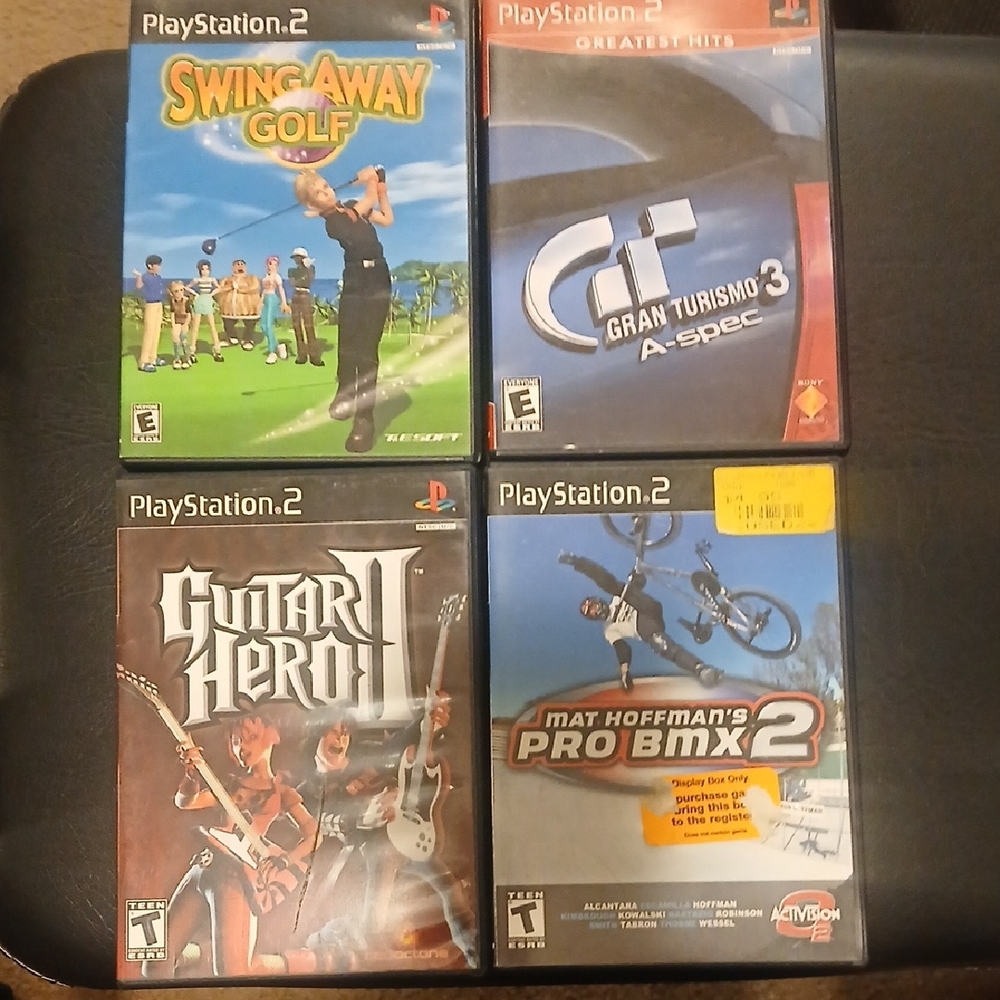 Ps2 Games! 4 In This Bundle